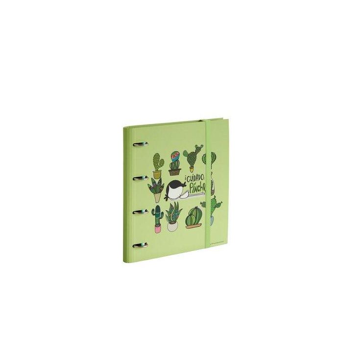 Carpebloc Pardo Muxote Pincho Carton Forrado 320X280 4 An.Mixtas 35Mm Con Rec. 120 Hj. 90Gr.Cuadric.5X5 Verde