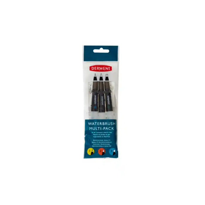 Derwent Pincel de Agua Set de 3 Unidades 3