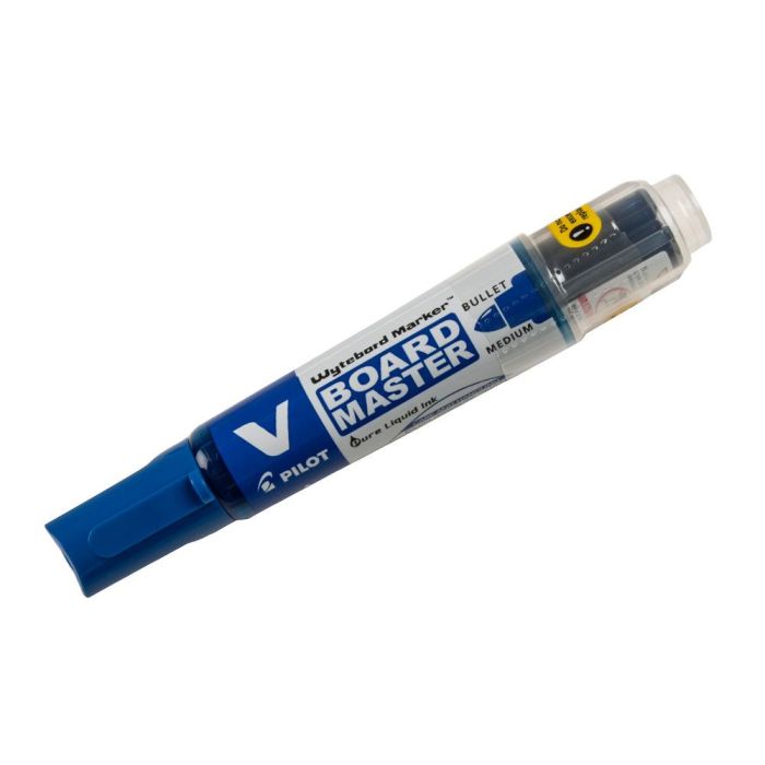 Rotulador Pilot V Board Master Para Pizarra Blanca Azul Tinta Liquida Trazo 2,3 mm 10 unidades 4