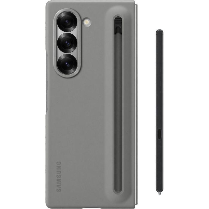 Samsung Slim S Pen Case para Galaxy Z Fold6, funda protectora delgada y funcional, color gris 4