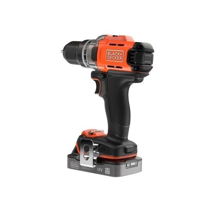 Black&Decker Taladro Atornillador a Batería 18V 2x2Ah BCD382D2XK 1 Black&Decker Taladro Atornillador a Batería 18V 2x2Ah BCD382D2XK 1