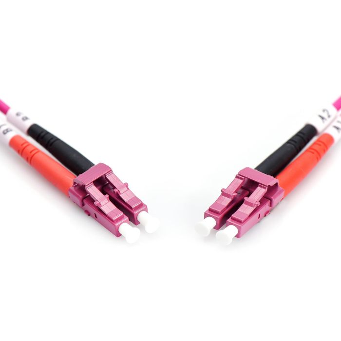 DIGITUS LWL Patchkabel LC -> LC 5.00m Multimode Duplex OM4 2