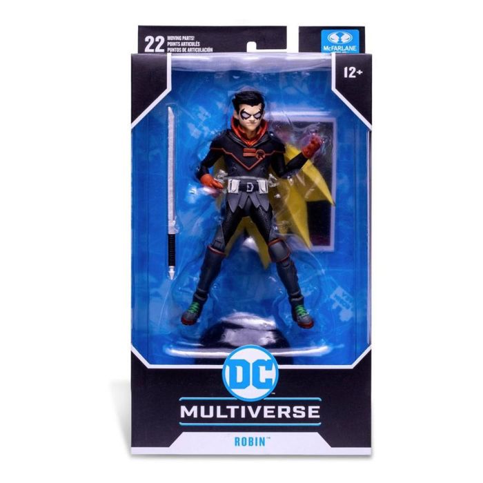 Mcfarlane toys DC Multiverse Robin Figura Articulada con Accesorios, 18 cm 6