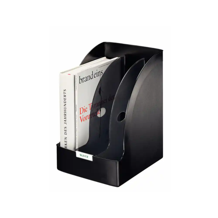 Leitz Exclusive Plus Jumbo Revistero Poliestireno Color Negro 213x321x250 mm 2