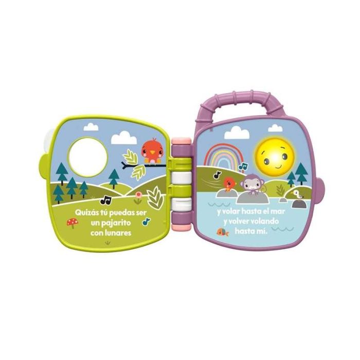 Libro musical mono morado fisher-price. 2 Libro musical mono morado fisher-price. 2