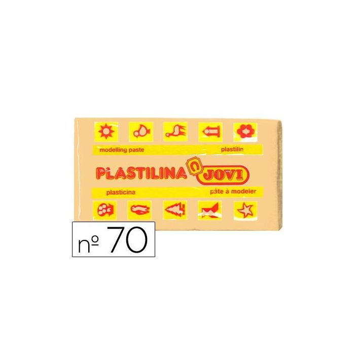 Plastilina Jovi 70 Carne Unidad Tamaño Pequeño