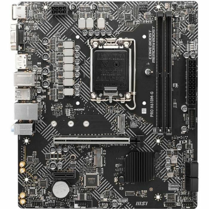 Msi MSI1701162253900 Placa base PRO H610M-G Intel H610 LGA 1700 micro ATX 32 Msi MSI1701162253900 Placa base PRO H610M-G Intel H610 LGA 1700 micro ATX 32