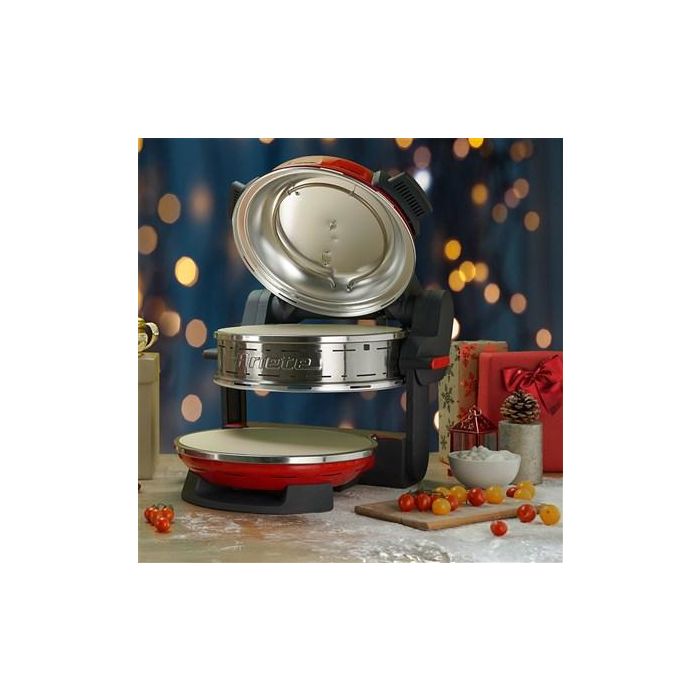 Ariete 927/00 Horno Doble para Pizza con Placas de Piedra Refractaria 9 Ariete 927/00 Horno Doble para Pizza con Placas de Piedra Refractaria 9