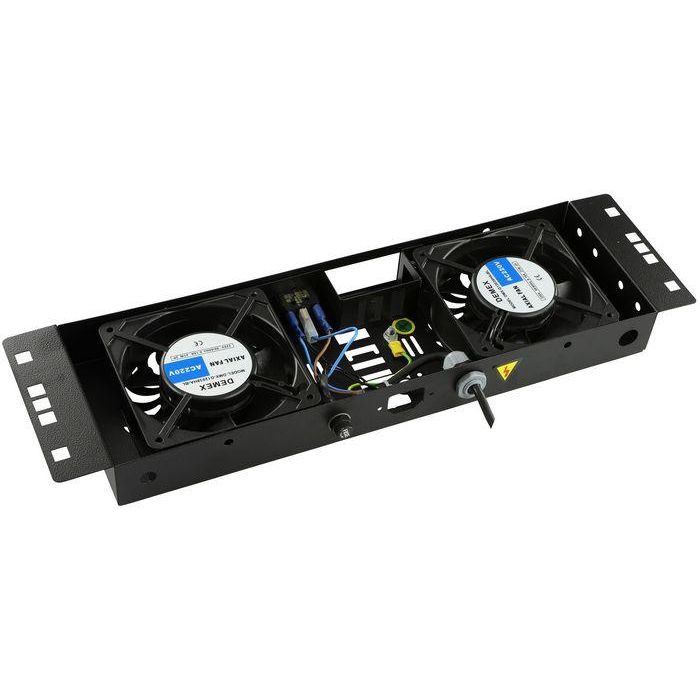 Lanview Módulo Ventilador Logon RAF113BL 2 Ventiladores Control ON/OFF Montaje Techo Sin Termostato 280m³/h Negro 1 Lanview Módulo Ventilador Logon RAF113BL 2 Ventiladores Control ON/OFF Montaje Techo Sin Termostato 280m³/h Negro 1