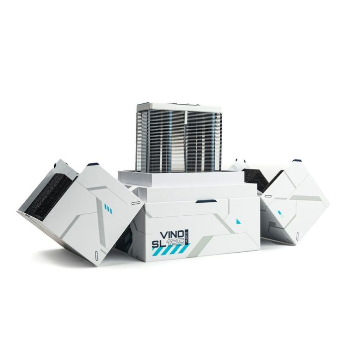 Ventilador de CPU Valkyrie VK-AIRSL125W 1 Ventilador de CPU Valkyrie VK-AIRSL125W 1
