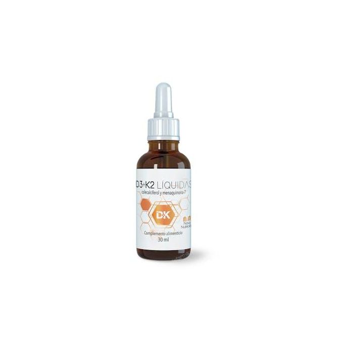N&N NOVA NUTRICION Vitamina D3 + K2 (MK-7) Líquidas 30 ml