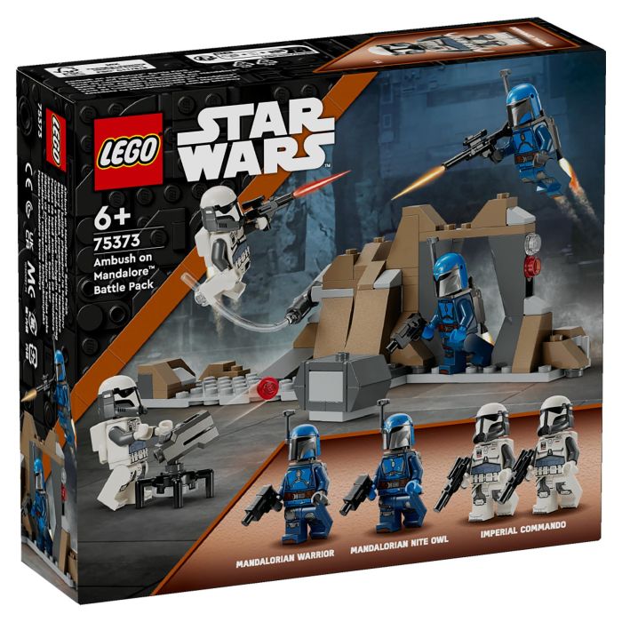 Lego Star Wars 75373 Pack Emboscada En Mandalore, Juguete Construible Para Niños +6 Años Con Minifiguras 26