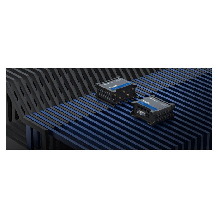 Teltonika RUT906 Router Dual SIM LTE Wifi Industrial Negro Aluminio Carril DIN