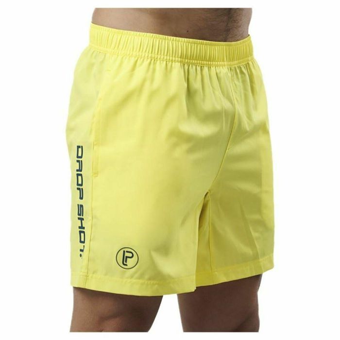 Pantalones Cortos Deportivos para Hombre Drop Shot Bentor Amarillo 1