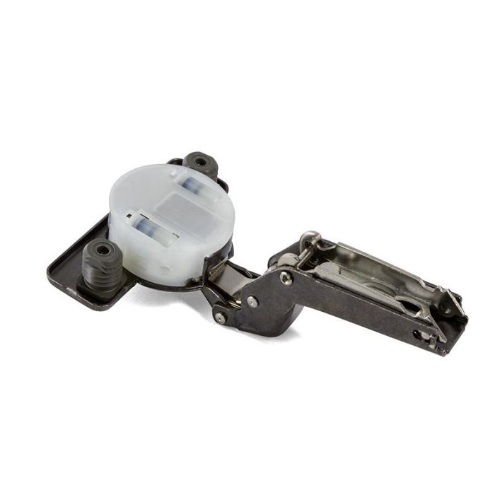 Salice Silentia+ Bisagra Decelerante Ø35mm Apertura 110º Acabado Titanio Cazoleta 13,5mm Codo Superacodado para Armarios/Muebles 2