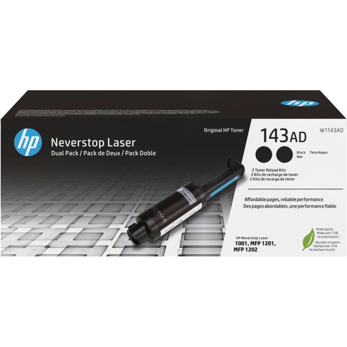 HP Toner Negro Neverstop Laser 1000A,1000N,1000W,1001Nw,1200A,1200Nw,1200W,1202Nw,1202W - Pack 2 Ud.