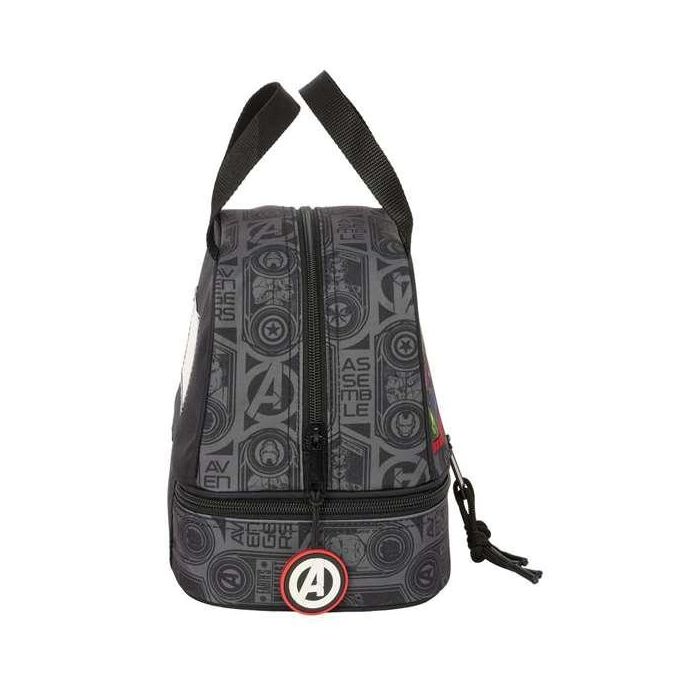 Portameriendas The Avengers Vendetta Negro 20 x 20 x 15 cm 2