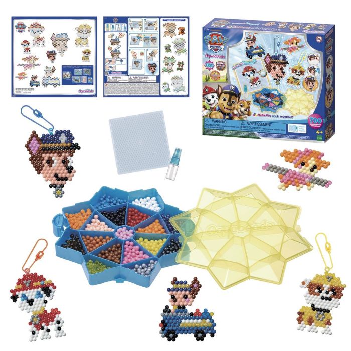Aquabeads AQU5054131351260 Mega Caja de Cuentas Patrulla Canina - 800 Cuentas para Niños a partir de 4 Años 1