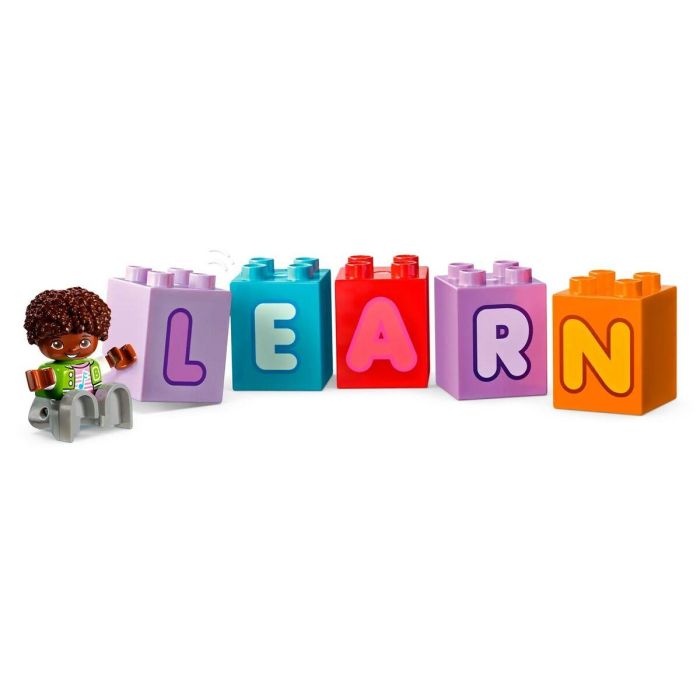 Lego Juego de Construcción Camión del Alfabeto Duplo para Niños y Niñas a Partir de 2 Años 5
