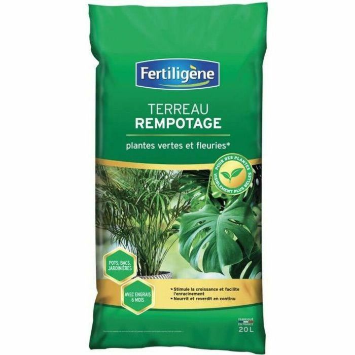 Fertiligene NF-U 44-551 Tierra para macetas 20 L. Ideal para enraizamiento rápido y crecimiento de plantas verdes y con flores, y cortes. Fertiligene NF-U 44-551 Tierra para macetas 20 L. Ideal para enraizamiento rápido y crecimiento de plantas verdes y con flores, y cortes.