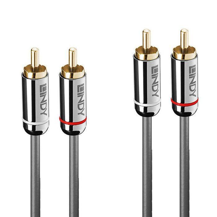 Lindy 10m Dual Phono Audio Cable, Cromo Line Lindy 10m Dual Phono Audio Cable, Cromo Line