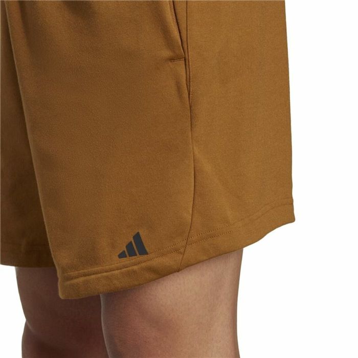 Pantalones Cortos Deportivos para Hombre Adidas Yoga Basert Dorado 2