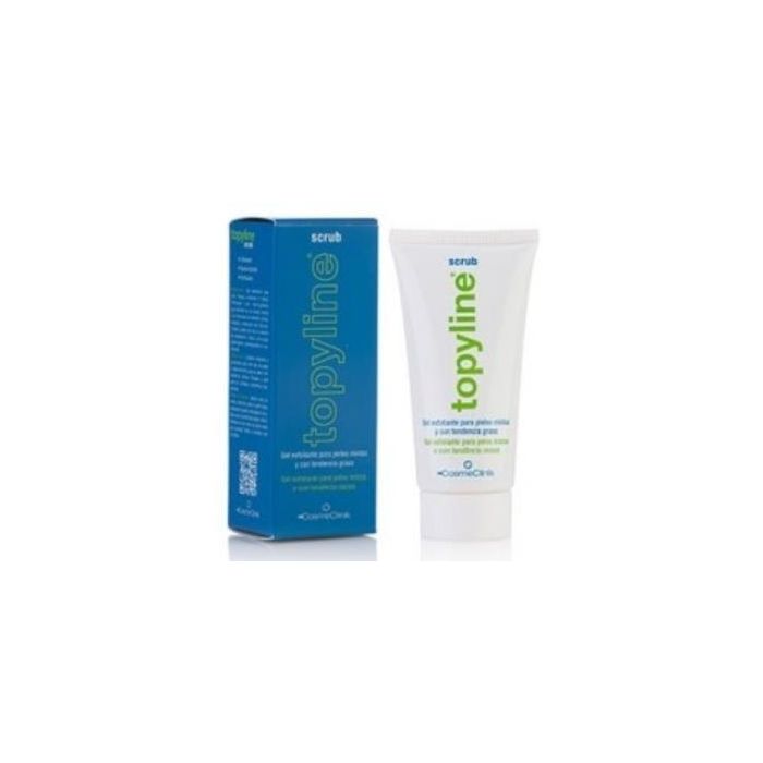 Cosmeclinik Topyline Scrub Gel Exfoliante para Pieles Grasas y Acneicas 50ml