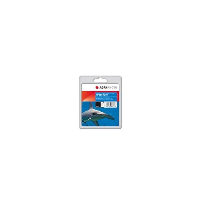 AgfaPhoto HP No. 950 XL BK Black, Pages 2300, 78ml AgfaPhoto HP No. 950 XL BK Black, Pages 2300, 78ml