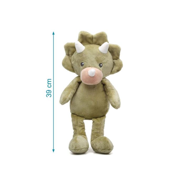 KioKids Peluche Dinosaurio Suave para Bebés +0 Meses Verde Poliester 3