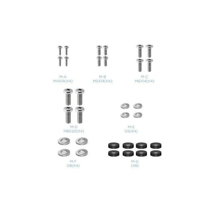 TOOQ LP1342T-B Soporte de TV para Pared 42" Negro, Inclinable, Hasta 37 kg, VESA 200x200 3