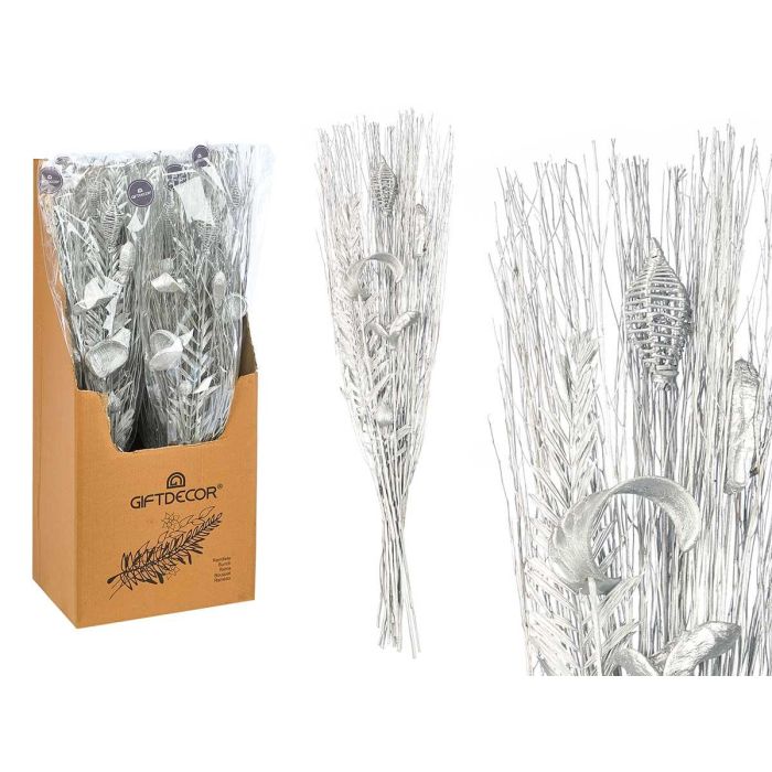 Ramillete Plateado Metalico Giftdecor 29X100CM (8 Unidades) Ramillete Plateado Metalico Giftdecor 29X100CM (8 Unidades)