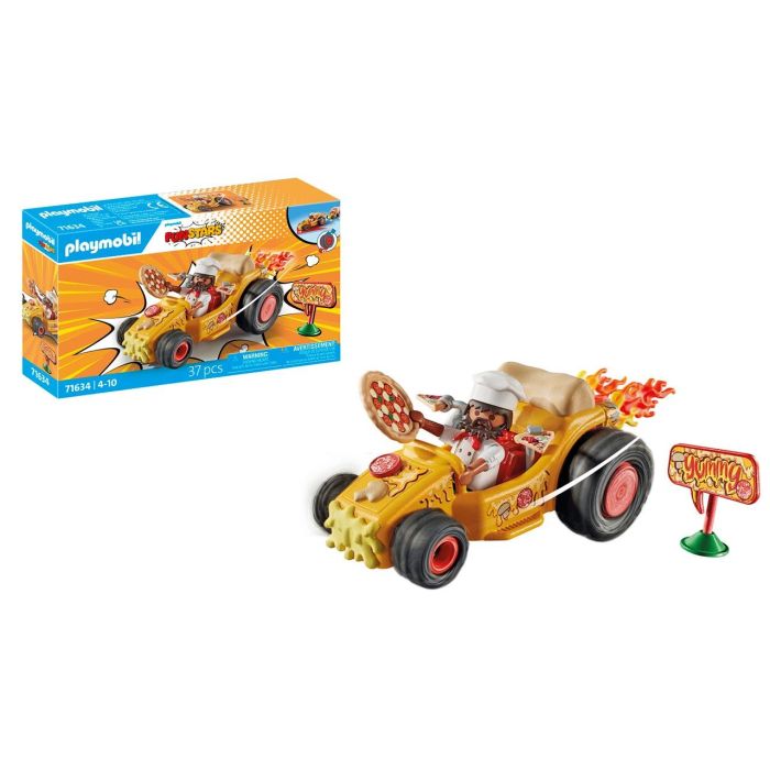 Vehículo Racing Pizza Funstars 71634 Playmobil 1