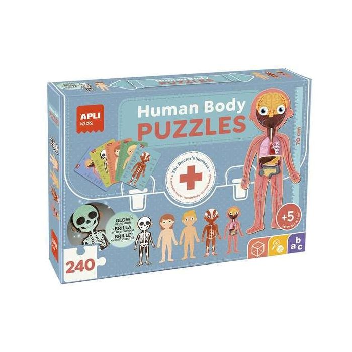 Puzle Cuerpo Humano 240 Piezas R.19438 Apli Puzle Cuerpo Humano 240 Piezas R.19438 Apli