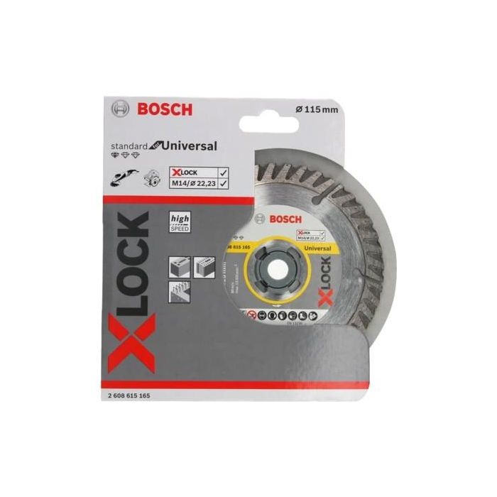 Bosch X-LOCK DIA-TS 115x22 23 Sf. Univ. 1 Bosch X-LOCK DIA-TS 115x22 23 Sf. Univ. 1