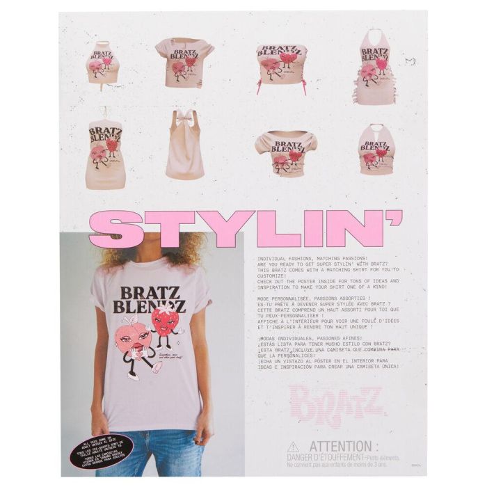 Muñeca Cloe Stylin + Camiseta Bratz 7