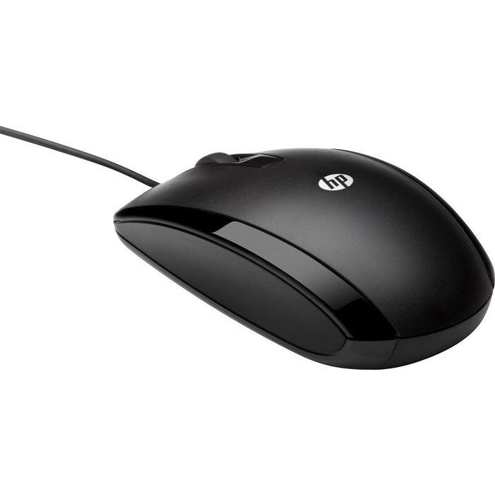 HP X500 Ratón con Cable USB Óptico para Ordenador, Diseño Ergonómico y Ambidextro, Seguimiento Preciso y Fiable, Plug & Play 3