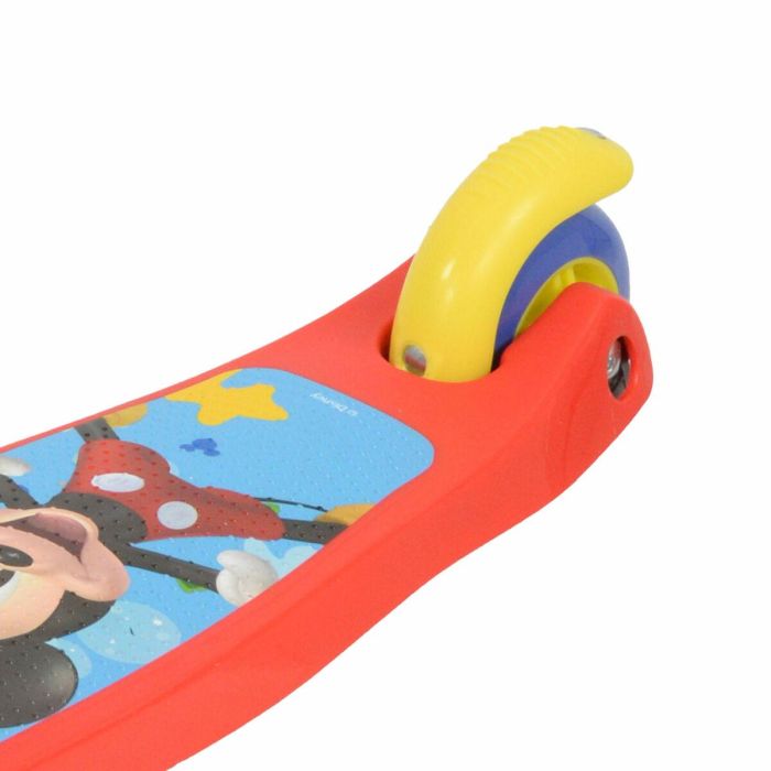 Patinete Scooter Mickey Mouse Goma Metal Plástico 2