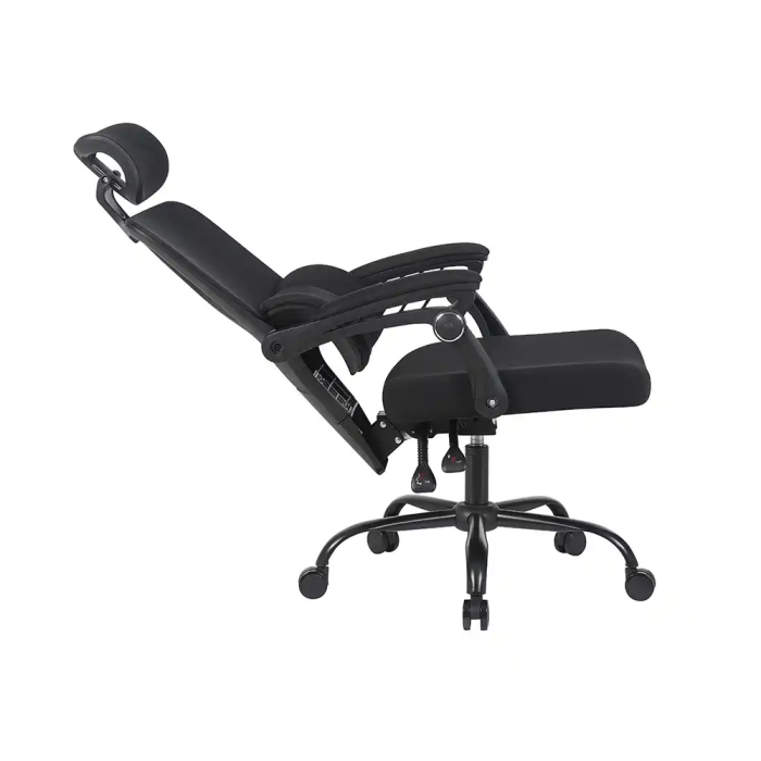 Q-connect Silla Direccion Reggio Malla Altura Max 1300 mm Profundidad 480 mm Ruedas Premium Color Negro 5