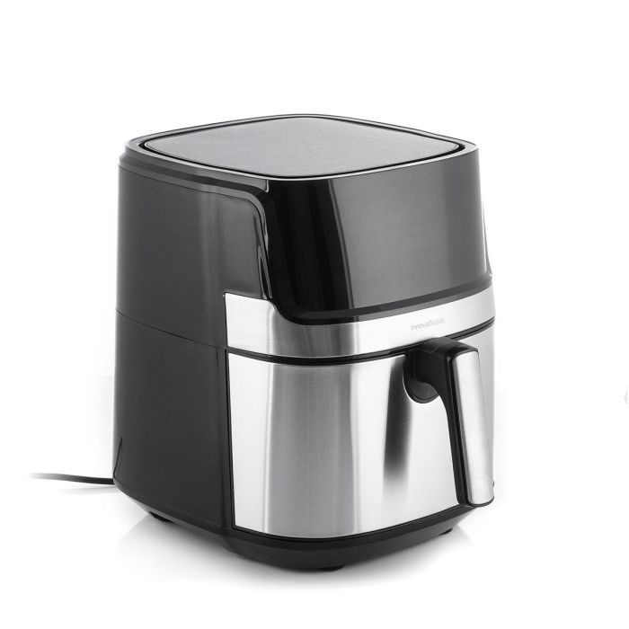 Freidora de Aire InnovaGoods Fryinn Pro 5500 Negro 1700 W 5,5 L Acero Inoxidable 3 Freidora de Aire InnovaGoods Fryinn Pro 5500 Negro 1700 W 5,5 L Acero Inoxidable 3