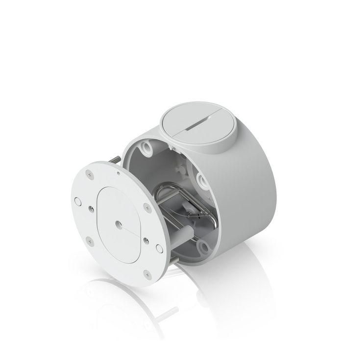 Ubiquiti Camera Compact Junction Box, aluminum alloy, polycarbonate, white, for UVC-G5-Dome-Ultra / UVC-G5-Turret-Ultra 7 Ubiquiti Camera Compact Junction Box, aluminum alloy, polycarbonate, white, for UVC-G5-Dome-Ultra / UVC-G5-Turret-Ultra 7