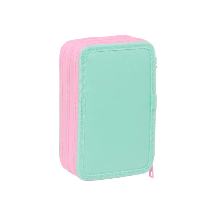 Safta Plumier Triple 37 Pcs Stitch Estuche Escolar 12,5x19,5x5,5cm Edad Mínima Recomendada: 3 Años 1