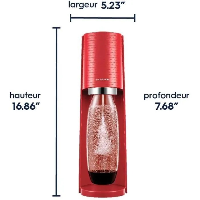Sodastream SOD7290113764255 Máquina de Soda - Rojo 2 Sodastream SOD7290113764255 Máquina de Soda - Rojo 2