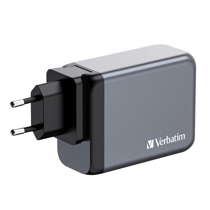 Verbatim Gnc-200 Cargador Pared Gan 200 W Usb-A 3.0 Y 3Xusb-C 3.0 2 Verbatim Gnc-200 Cargador Pared Gan 200 W Usb-A 3.0 Y 3Xusb-C 3.0 2