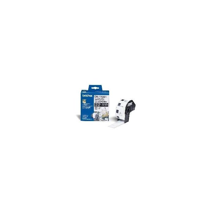 BROTHER Rollo de Etiquetas de 23x23mm de 1000 Uds.