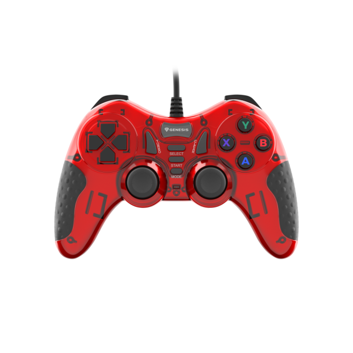 GENESIS MANGAN 200 Rojo USB 2.0 Gamepad Analógico/Digital PC GENESIS MANGAN 200 Rojo USB 2.0 Gamepad Analógico/Digital PC