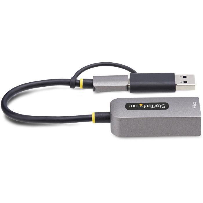 Cable USB Startech C21GA-USB-ETHERNET Gris 4