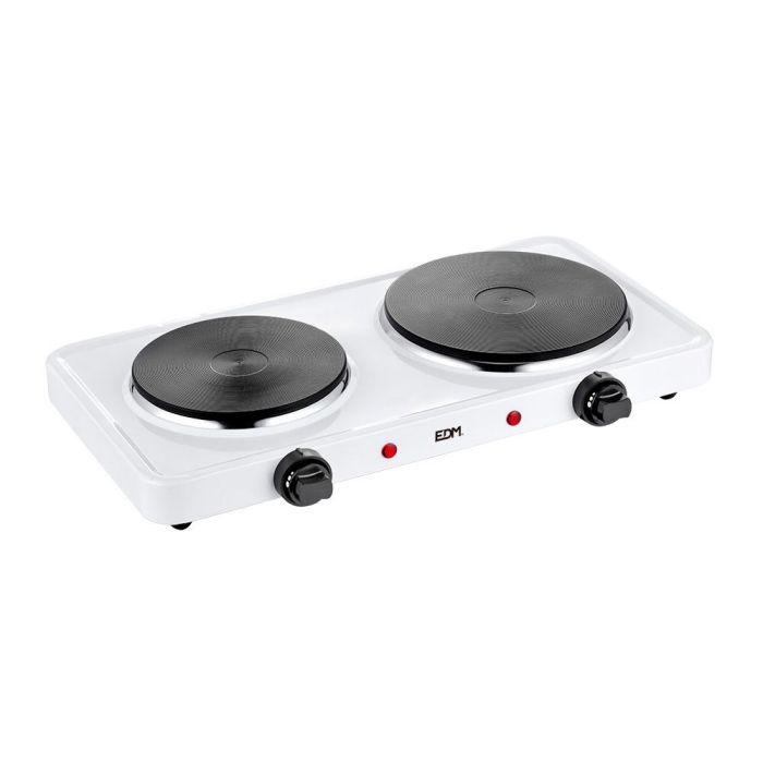 Cocina electrica 2 fuegos 1000-1500 W edm Cocina electrica 2 fuegos 1000-1500 W edm