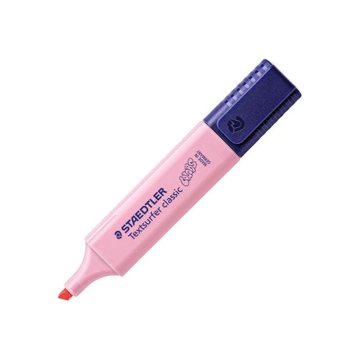 Staedtler Marcador Fluorescente Textsurfer Classic, Rosa Pastel (10 Unidades) (10 Unidades)