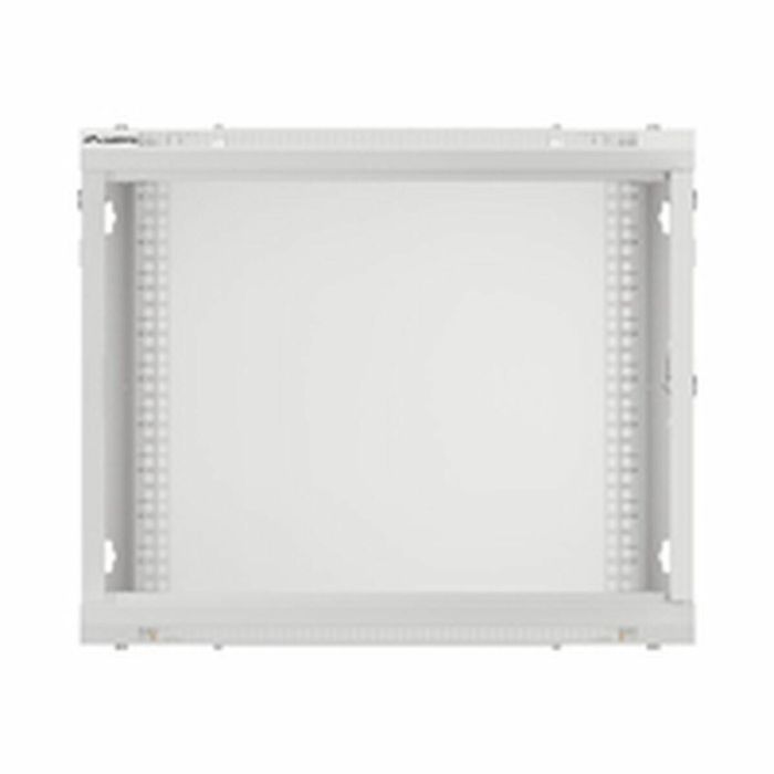 Lanberg WF01-6409-10S Armario Rack Bastidor de Pared de 9U con Carga Máxima de 60 kg, Color Gris 2