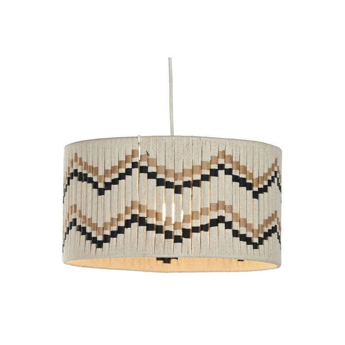 Lampara Techo Urban DKD Home Decor Crudo Bicolor 39 x 21 x 39 cm 4 Lampara Techo Urban DKD Home Decor Crudo Bicolor 39 x 21 x 39 cm 4